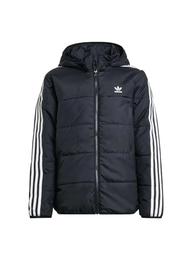 Adidas Dziecięca Junior Kurtka Padded Jacket IY7497 Czarny | Sklep Monotox