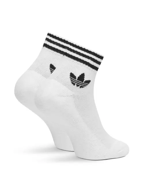 Adidas Męskie Skarpety 3s Ankle S 3p JV7435 Biały | Sklep Monotox