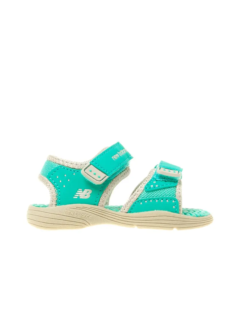 New Balance Dziecięce Sandały 2004 Kids Poolside K2004GRG Turkusowy | Sklep Monotox