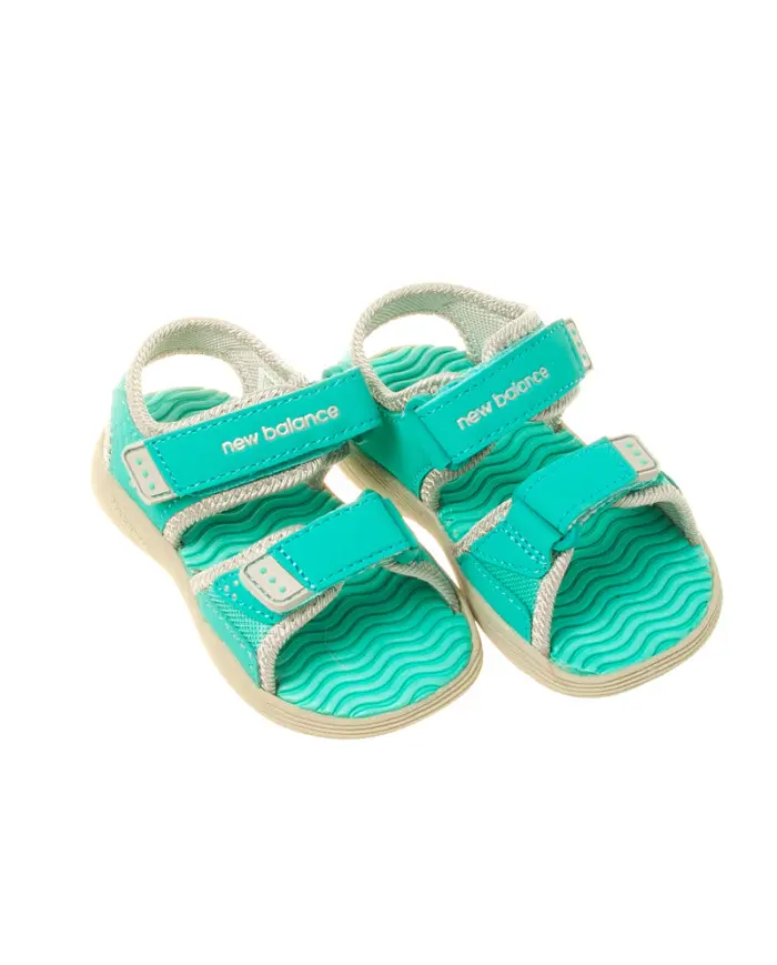 New Balance Dziecięce Sandały 2004 Kids Poolside K2004GRG Turkusowy | Sklep Monotox