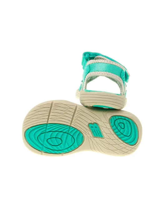 New Balance Dziecięce Sandały 2004 Kids Poolside K2004GRG Turkusowy | Sklep Monotox