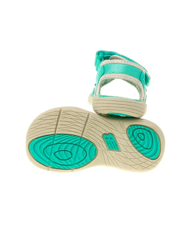 New Balance Dziecięce Sandały 2004 Kids Poolside K2004GRG Turkusowy | Sklep Monotox