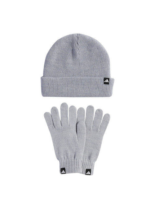 Adidas Performance Czapka zimowa Glove + Beanie KB7340 Szary | Sklep Monotox