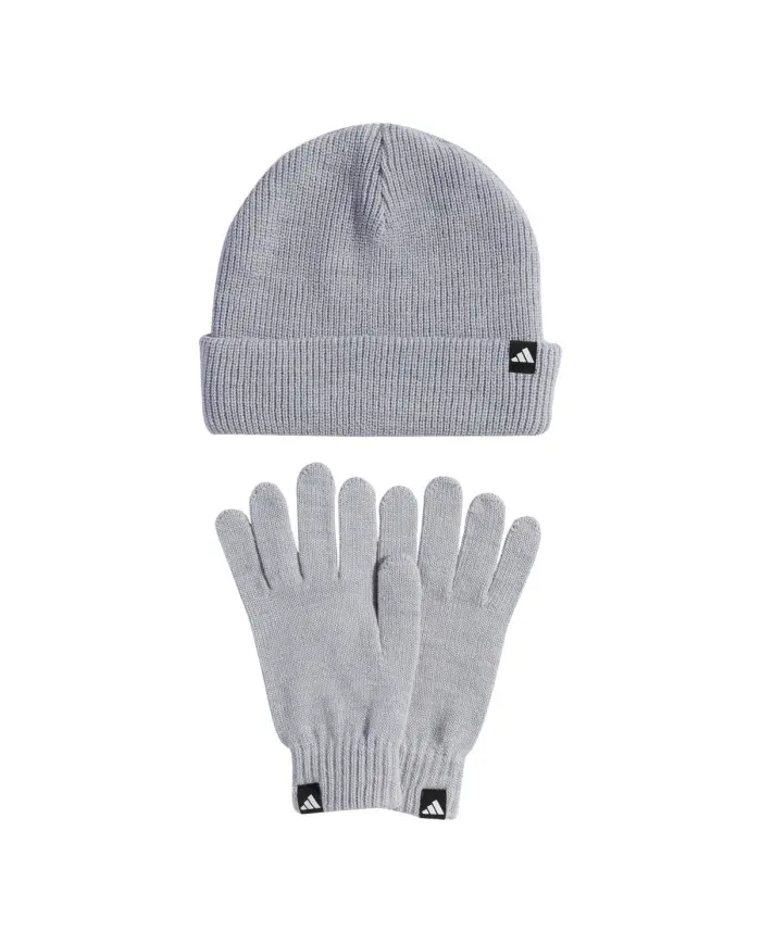Adidas Performance Czapka zimowa Glove + Beanie KB7340 Szary | Sklep Monotox