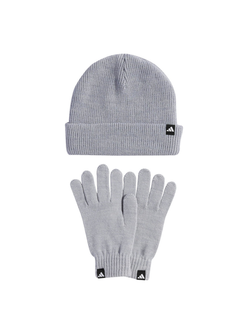 Adidas Performance Czapka zimowa Glove + Beanie KB7340 Szary | Sklep Monotox