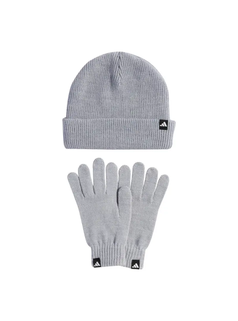 Adidas Performance Czapka zimowa Glove + Beanie KB7340 Szary | Sklep Monotox
