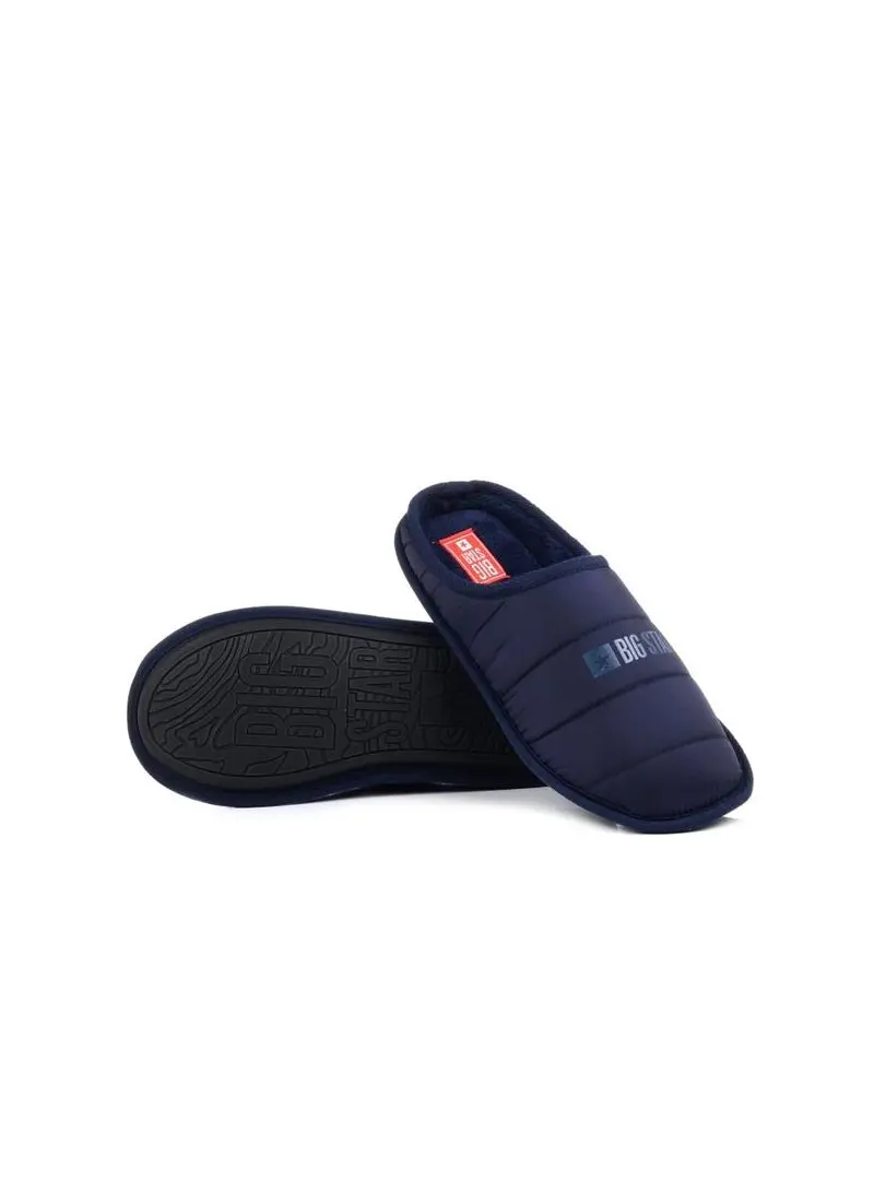 Big Star Damskie Kapcie Big Zoe KK274601 Granatowy | Sklep Monotox