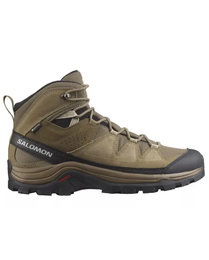Salomon Męskie Buty sportowe Quest Rove Gore-Tex L47181400 Kangaroo / Kelp / Black | Sklep Monotox