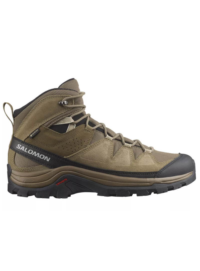 Salomon Męskie Buty sportowe Quest Rove Gore-Tex L47181400 Kangaroo / Kelp / Black | Sklep Monotox
