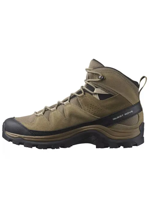 Salomon Męskie Buty sportowe Quest Rove Gore-Tex L47181400 Kangaroo / Kelp / Black | Sklep Monotox