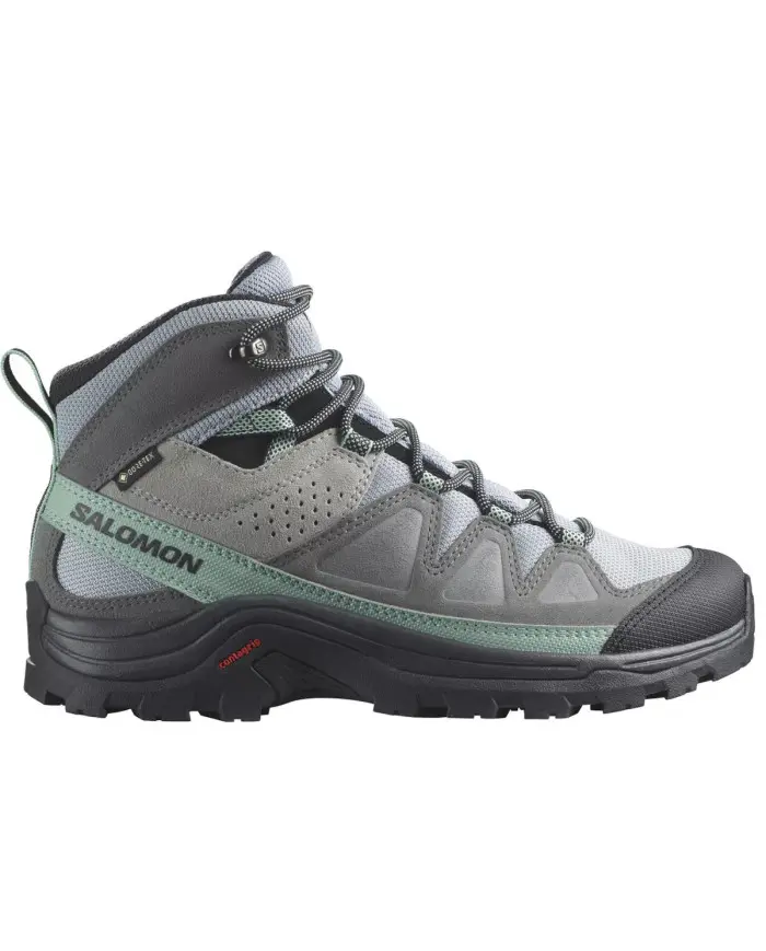 Salomon Damskie Buty sportowe Quest Rove Gore-Tex L47181600 Quarry / Quiet Shade / Black | Sklep Monotox