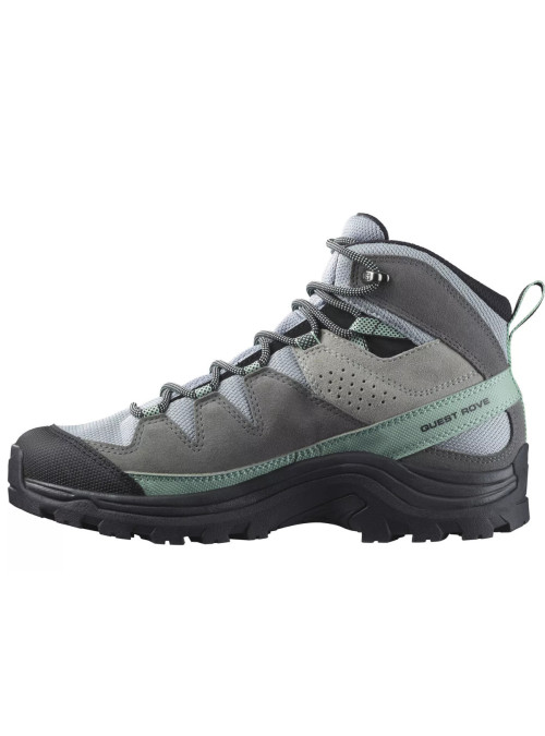 Salomon Damskie Buty sportowe Quest Rove Gore-Tex L47181600 Quarry / Quiet Shade / Black | Sklep Monotox