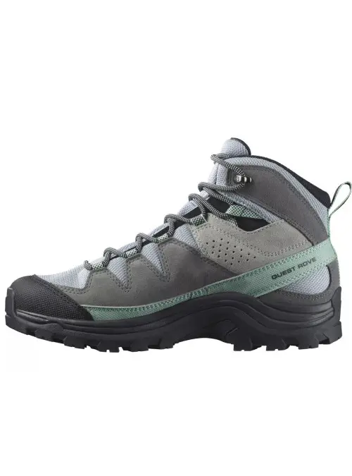 Salomon Damskie Buty sportowe Quest Rove Gore-Tex L47181600 Quarry / Quiet Shade / Black | Sklep Monotox