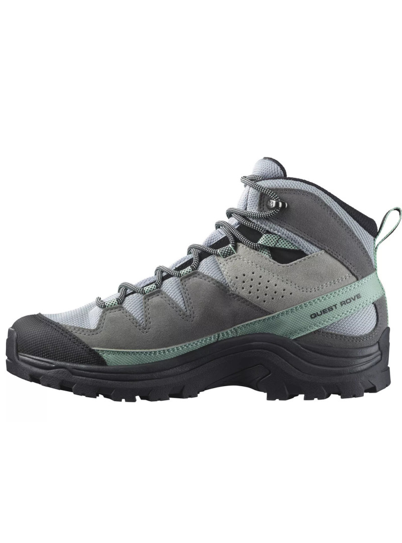 Salomon Damskie Buty sportowe Quest Rove Gore-Tex L47181600 Quarry / Quiet Shade / Black | Sklep Monotox