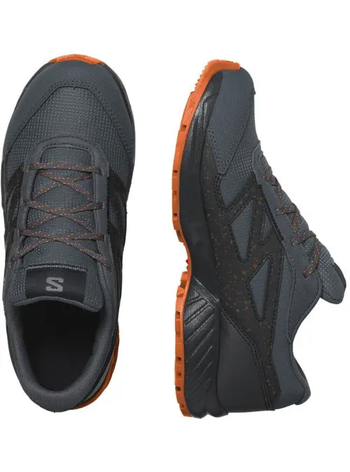 Salomon Dziecięce Buty sportowe Outway Climasalomon L47282800 Ebony / Black / Shocking Orange | Sklep Monotox