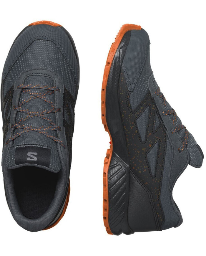 Salomon Dziecięce Buty sportowe Outway Climasalomon L47282800 Ebony / Black / Shocking Orange | Sklep Monotox