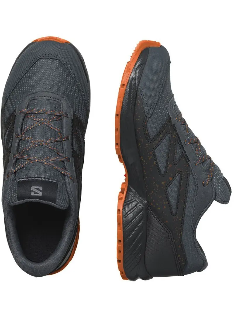 Salomon Dziecięce Buty sportowe Outway Climasalomon L47282800 Ebony / Black / Shocking Orange | Sklep Monotox