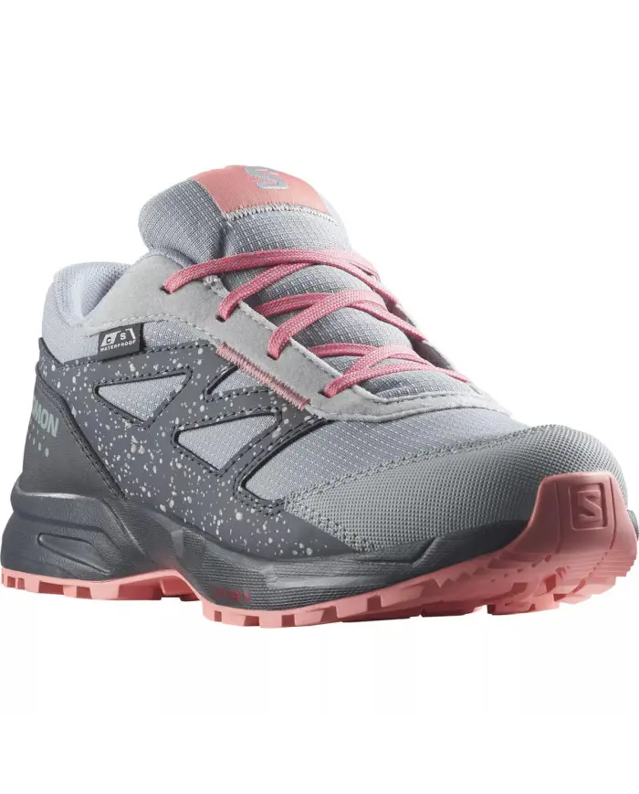 Salomon Dziecięce Buty sportowe Outway Climasalomon L47282900 Quarry / Ebony / Peach Amber | Sklep Monotox