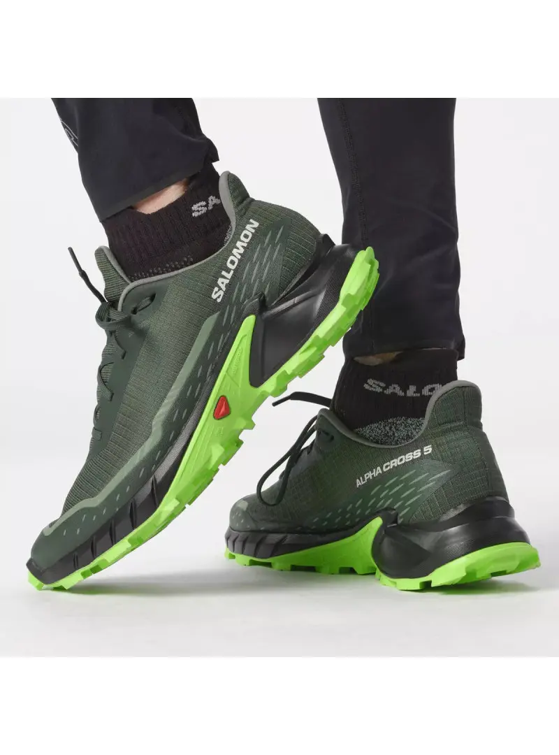 Salomon Męskie Buty sportowe Alphacross 5 L47311700 Zielony | Sklep Monotox