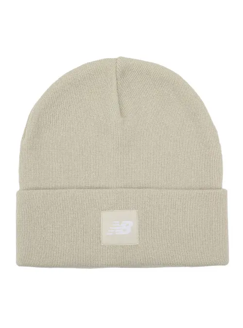 New Balance Czapka zimowa Cuffed Beanie Flying Nb Logo LAH13034TWF Beżowy | Sklep Monotox