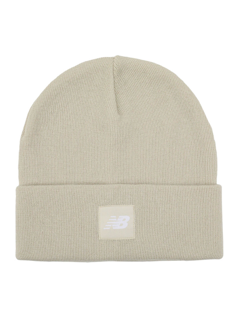 New Balance Czapka zimowa Cuffed Beanie Flying Nb Logo LAH13034TWF Beżowy | Sklep Monotox