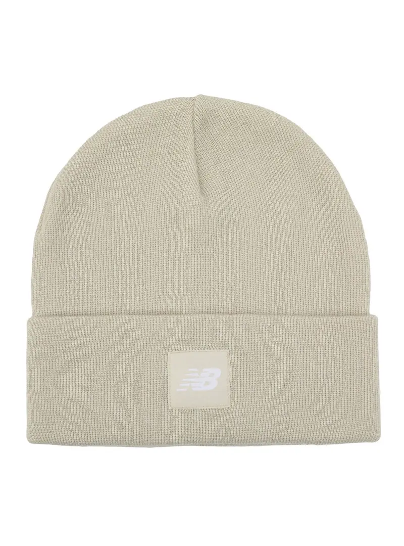 New Balance Czapka zimowa Cuffed Beanie Flying Nb Logo LAH13034TWF Beżowy | Sklep Monotox