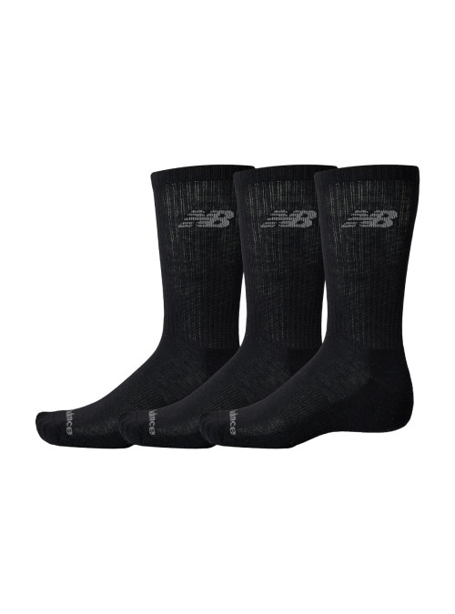 New Balance Męskie Skarpety Performance Basic Crew 3 Pack LAS51423BK Czarny | Sklep Monotox
