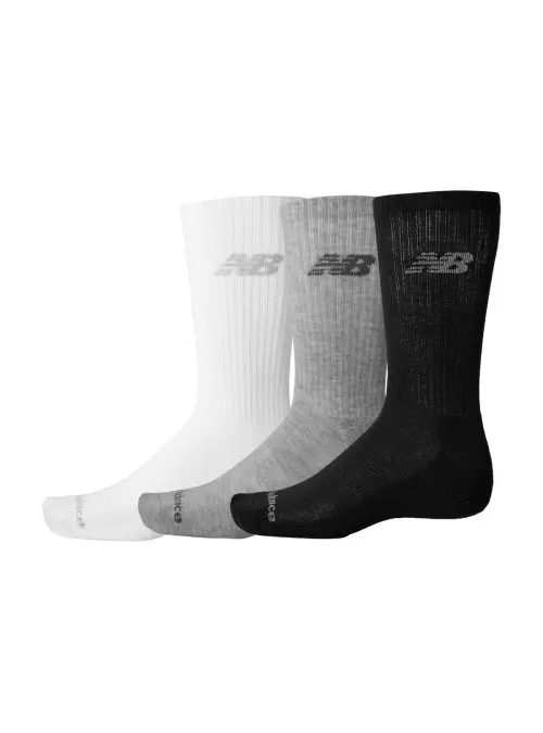 New Balance Męskie Skarpety Performance Basic Crew 3 Pack LAS51423WM Wielokolorowy | Sklep Monotox