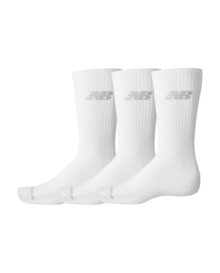 New Balance Męskie Skarpety Performance Basic Crew 3 Pack LAS51423WT Biały | Sklep Monotox