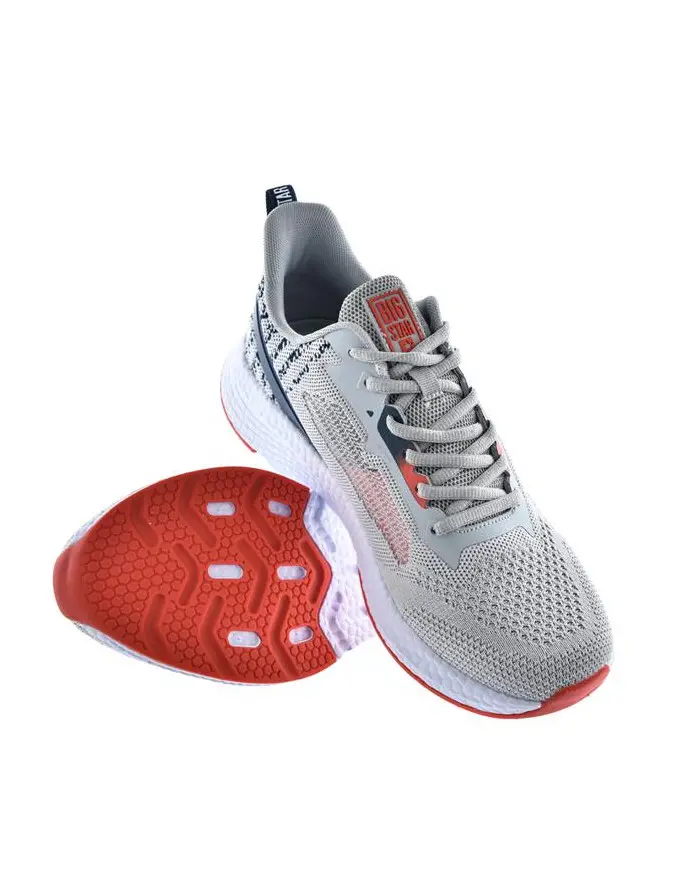 Big Star Męskie Sneakersy Big Bru LL174110 Szary | Sklep Monotox