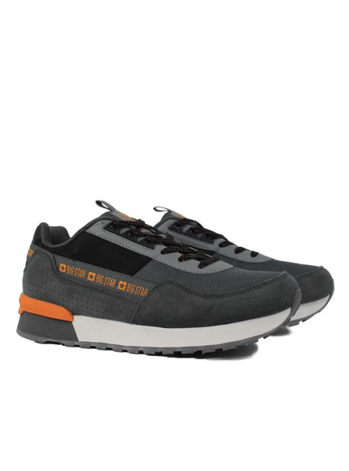 Big Star Męskie Sneakersy Big Fly LL174375 Szary | Sklep Monotox