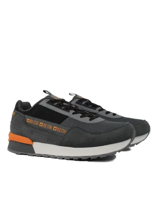 Big Star Męskie Sneakersy Big Fly LL174375 Szary | Sklep Monotox