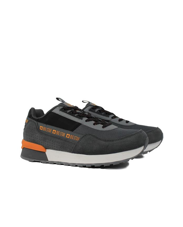 Big Star Męskie Sneakersy Big Fly LL174375 Szary | Sklep Monotox
