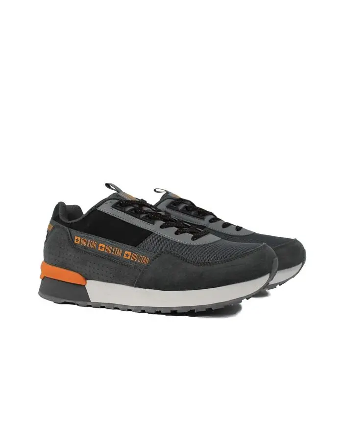 Big Star Męskie Sneakersy Big Fly LL174375 Szary | Sklep Monotox