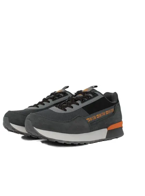 Big Star Męskie Sneakersy Big Fly LL174375 Szary | Sklep Monotox