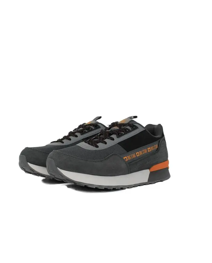 Big Star Męskie Sneakersy Big Fly LL174375 Szary | Sklep Monotox