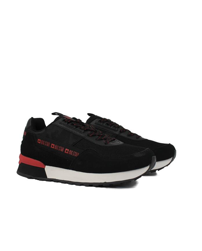 Big Star Męskie Sneakersy Big Fly LL174377 Czarny | Sklep Monotox