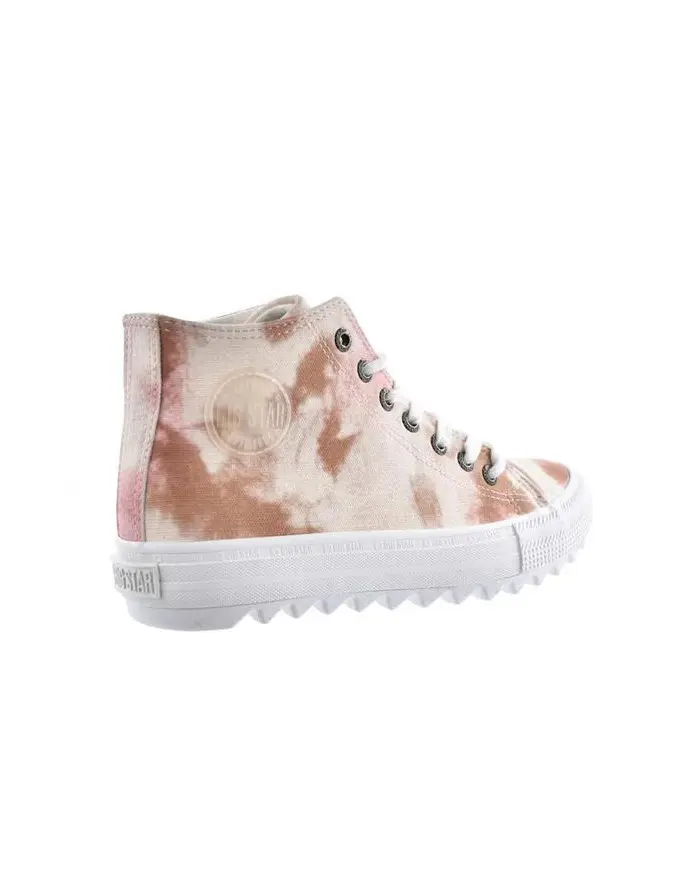 Big Star Damskie Sneakersy Big Top LL274048 Różowy | Sklep Monotox