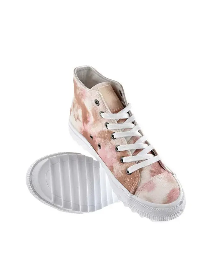 Big Star Damskie Sneakersy Big Top LL274048 Różowy | Sklep Monotox