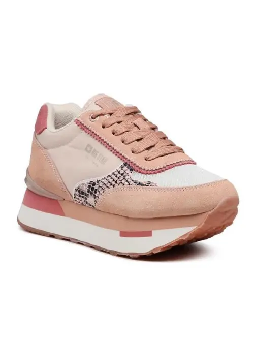 Big Star Damskie Sneakersy Big Yan LL274366 Różowy | Sklep Monotox