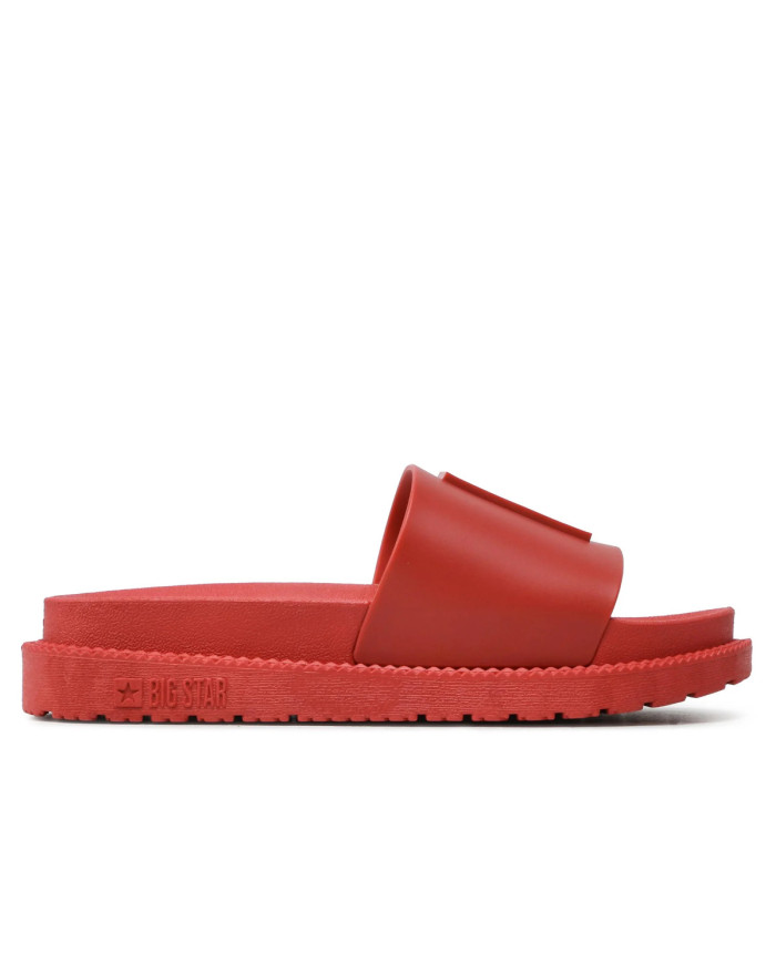 Big Star Damskie Klapki Big Mag LL274430 Czerwony | Sklep Monotox