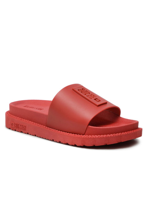Big Star Damskie Klapki Big Mag LL274430 Czerwony | Sklep Monotox