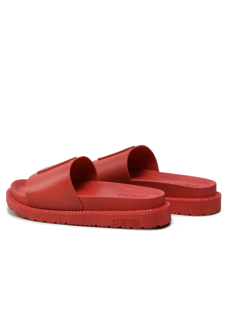 Big Star Damskie Klapki Big Mag LL274430 Czerwony | Sklep Monotox