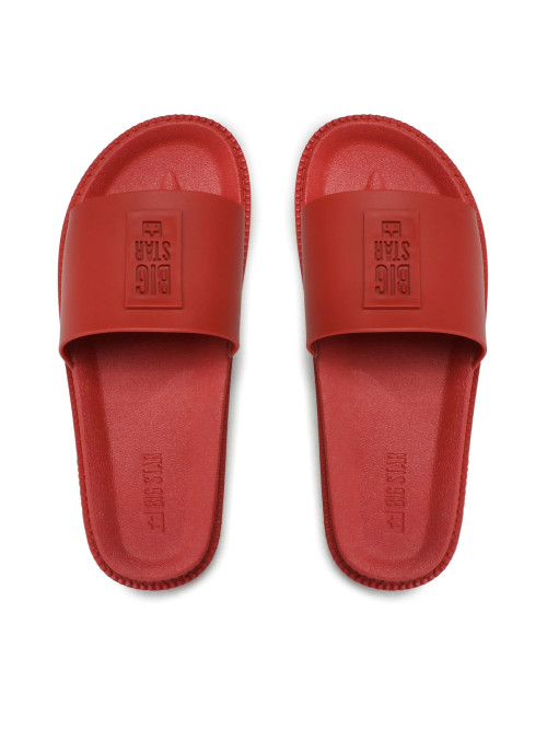 Big Star Damskie Klapki Big Mag LL274430 Czerwony | Sklep Monotox