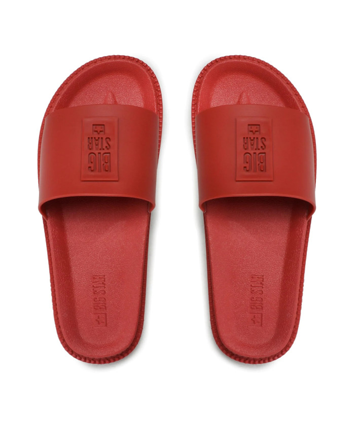Big Star Damskie Klapki Big Mag LL274430 Czerwony | Sklep Monotox