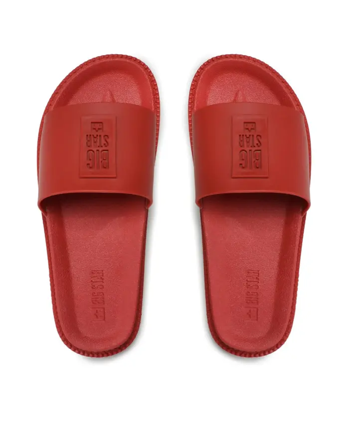 Big Star Damskie Klapki Big Mag LL274430 Czerwony | Sklep Monotox