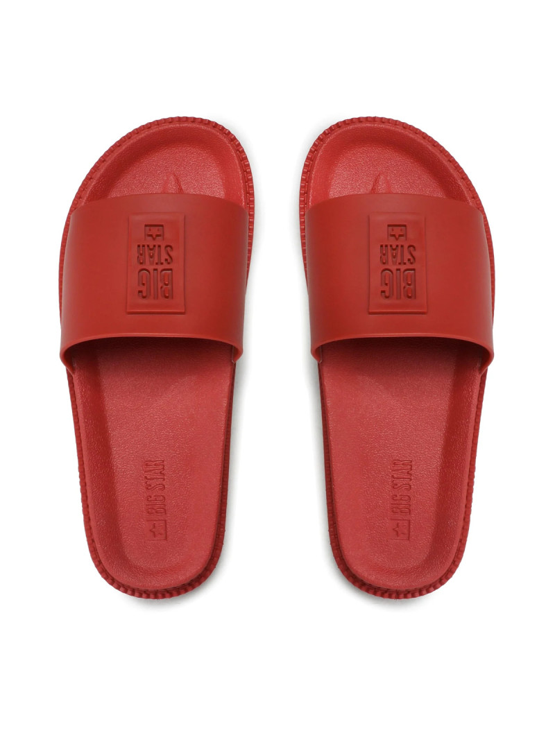 Big Star Damskie Klapki Big Mag LL274430 Czerwony | Sklep Monotox