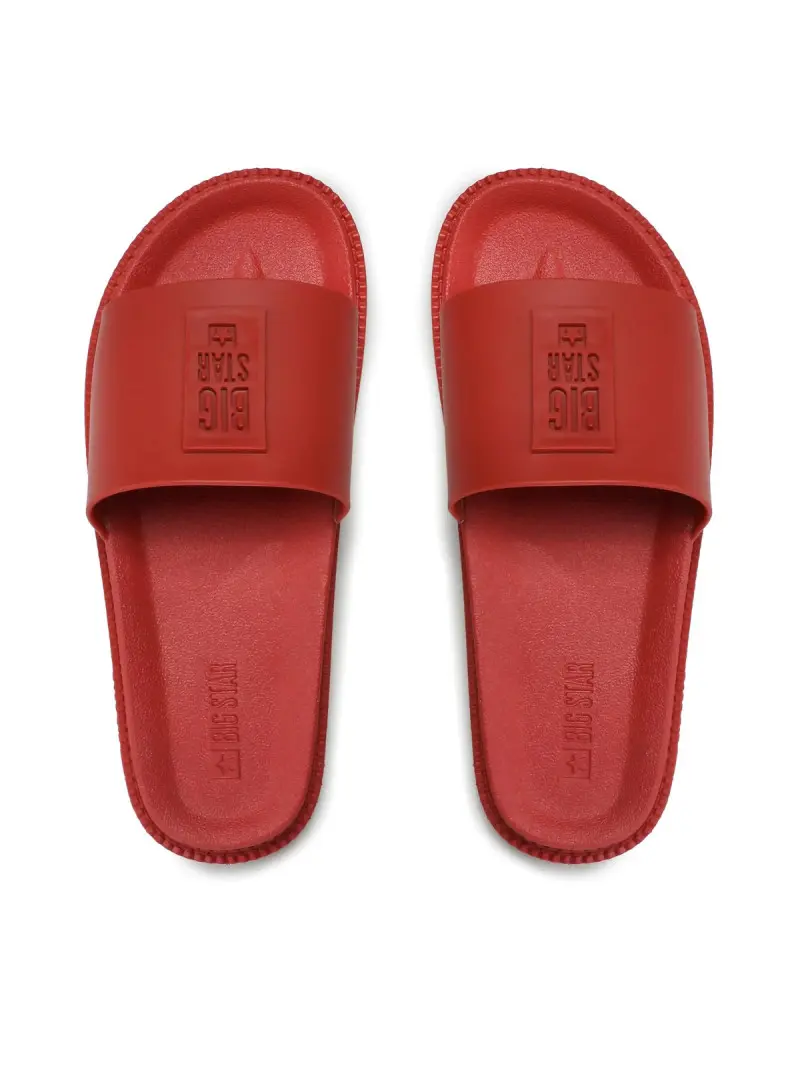 Big Star Damskie Klapki Big Mag LL274430 Czerwony | Sklep Monotox