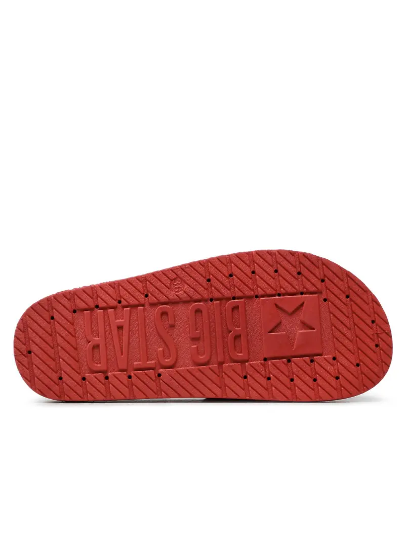 Big Star Damskie Klapki Big Mag LL274430 Czerwony | Sklep Monotox