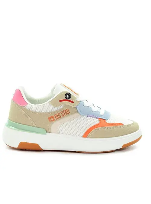 Big Star Damskie Sneakersy Big Kin LL274437 Beżowy | Sklep Monotox
